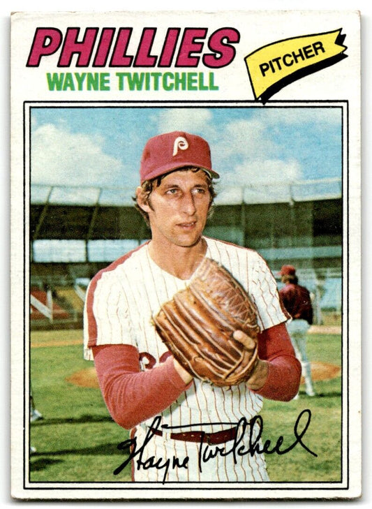 1977 Topps Wayne Twitchell Philadelphia Phillies #444