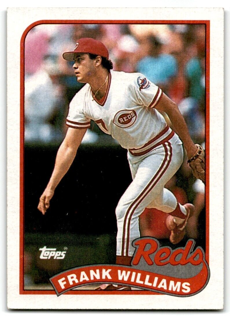 1989 Topps Frank Williams Cincinnati Reds #172