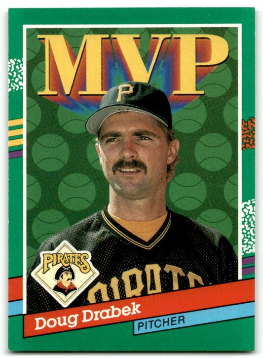 1991 Donruss Doug Drabek Pittsburgh Pirates #411