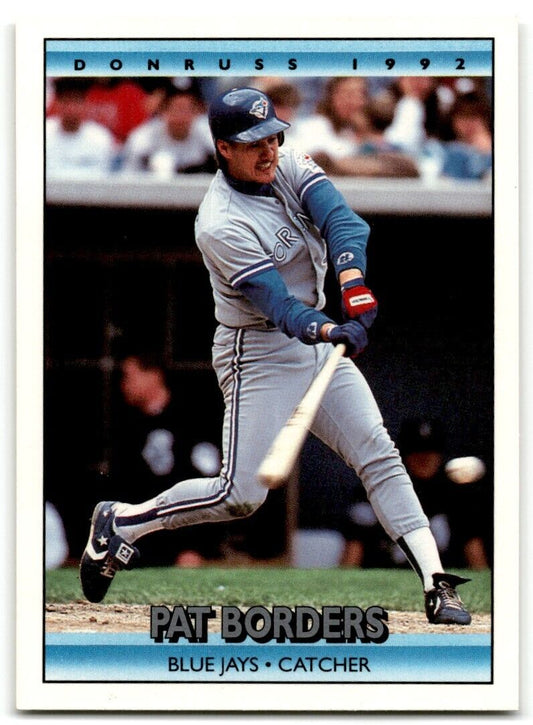 1992 Donruss Pat Borders Toronto Blue Jays #379