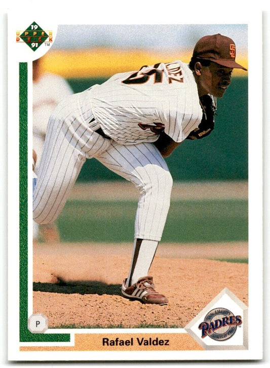 1991 Upper Deck Rafael Valdez San Diego Padres #253