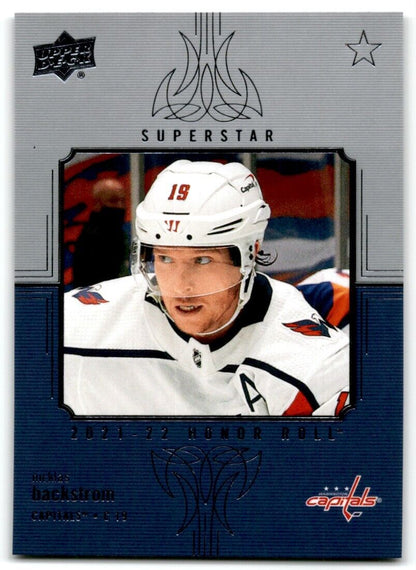 2021-22 Upper Deck Honor Roll Nicklas Backstrom Washington Capitals #HR-97