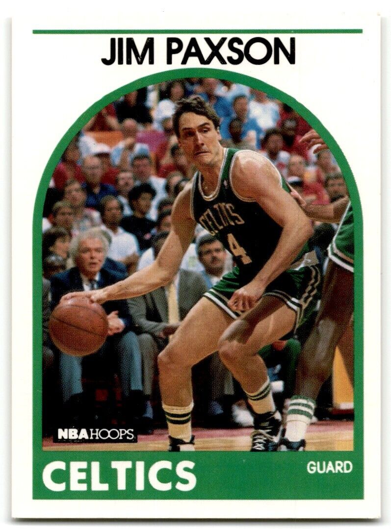 1989-90 Hoops Jim Paxson Boston Celtics #18