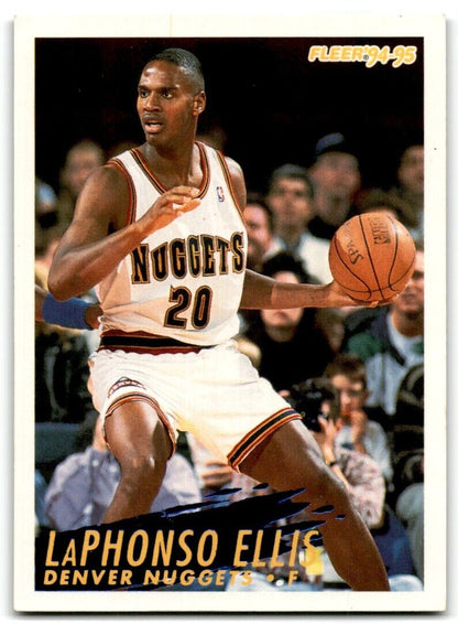 1994-95 Fleer LaPhonso Ellis Denver Nuggets #57