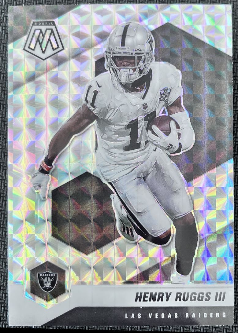 2021 Panini Mosaic Henry Ruggs III Las Vegas Raiders #108