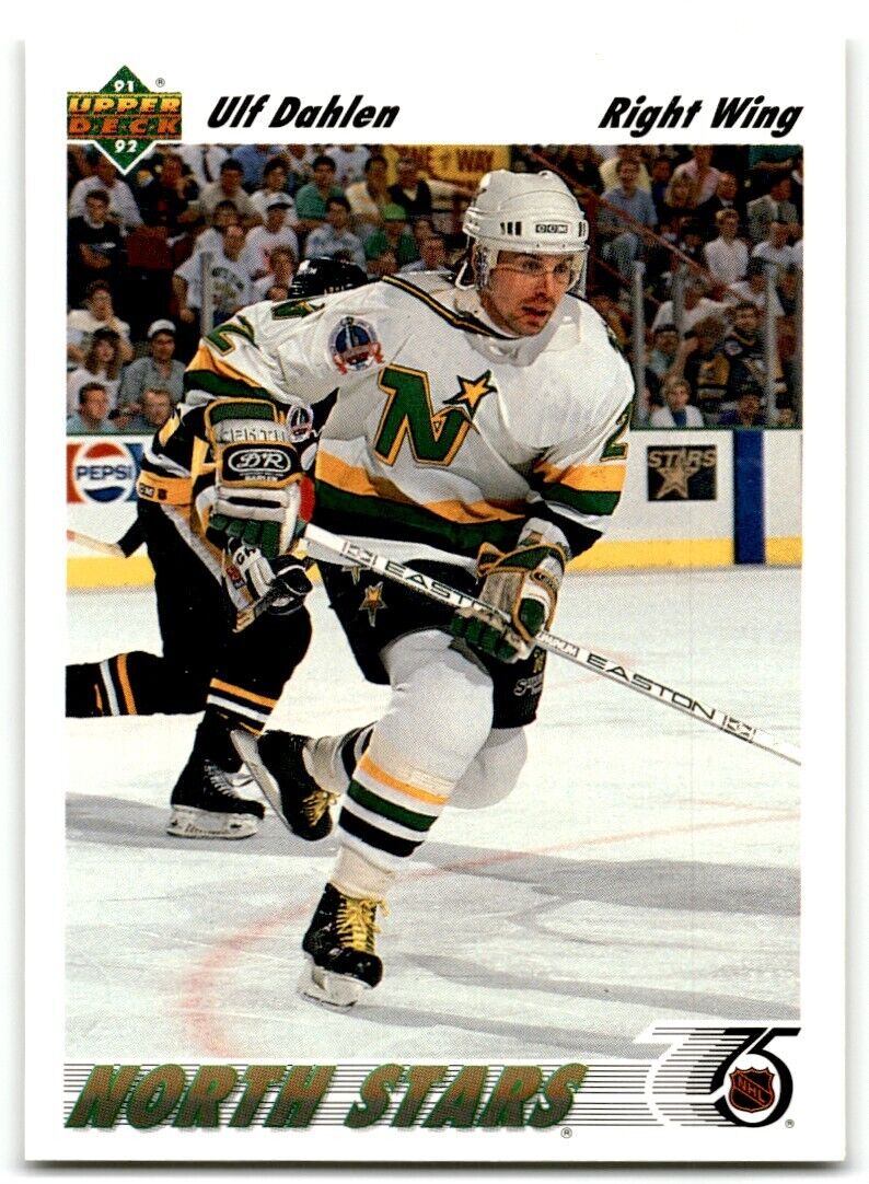 1991-92 Upper Deck Ulf Dahlen Minnesota North Stars #348