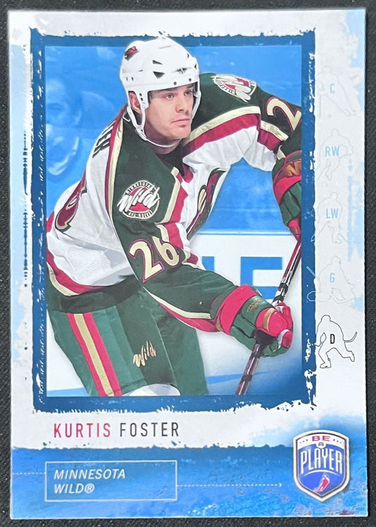 2007-08 Upper Deck Be A Player Kurtis Foster Minnesota Wild #126