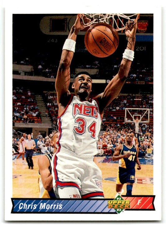 1992-93 Upper Deck Chris Morris New Jersey Nets #129