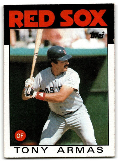 1986 Topps Tony Armas Boston Red Sox #255