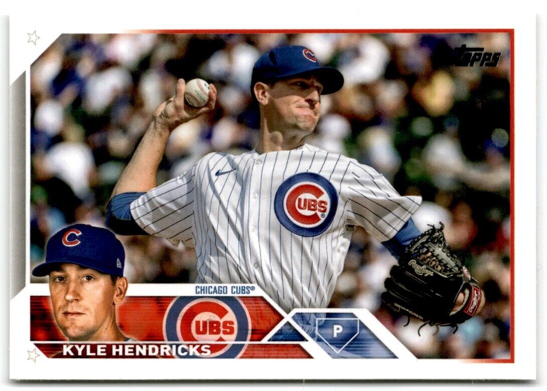 2023 Topps Kyle Hendricks Chicago Cubs #137