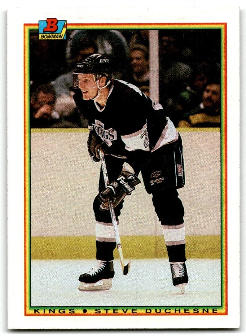 1990-91 Bowman Steve Duchesne Los Angeles Kings #146