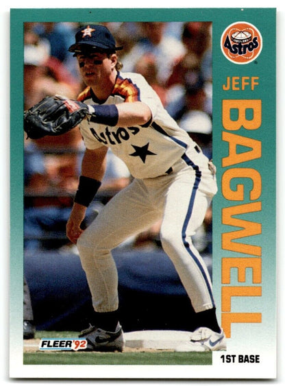 1992 Fleer Jeff Bagwell Houston Astros #425