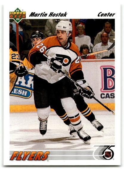 1991-92 Upper Deck Martin Hostak Philadelphia Flyers #473