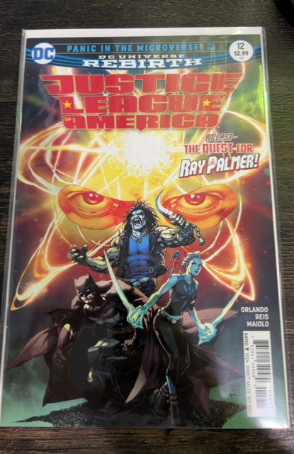 Justice League of America #12 DC Rebirth 2017 Quest for Ray Palmer