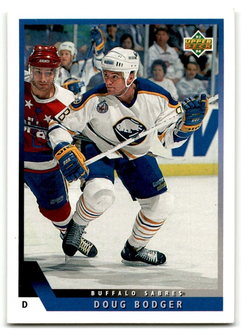 1993-94 Upper Deck Doug Bodger Buffalo Sabres #187