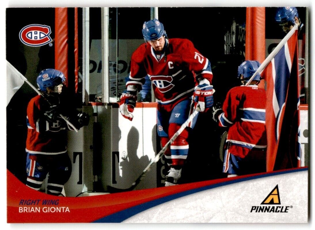 2011-12 Panini Pinnacle Brian Gionta Montreal Canadiens #221