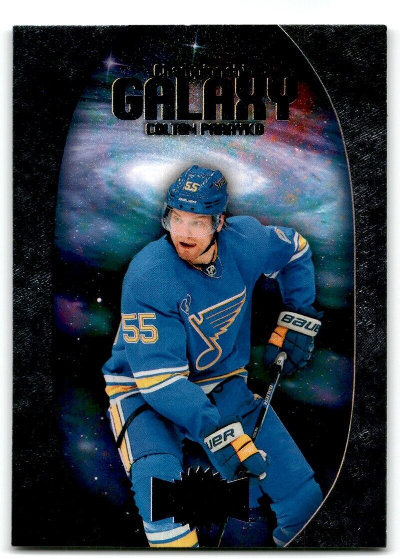 2021-22 Skybox Metal Universe Championship Galaxy Colton Parayko St. Louis Blues