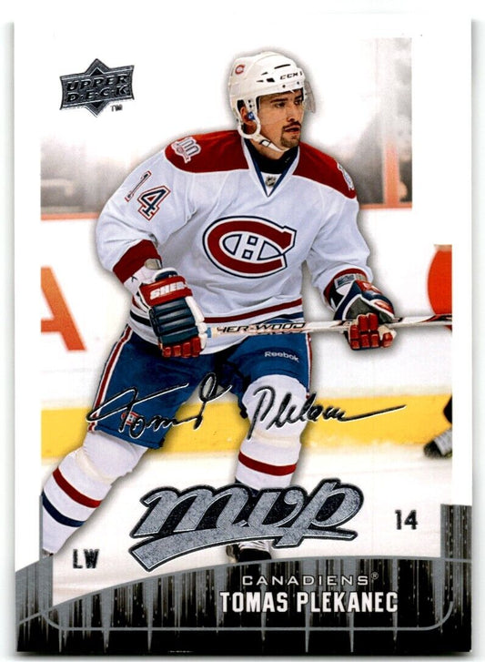 2009-10 Upper Deck MVP Tomas Plekanec Montreal Canadiens #142