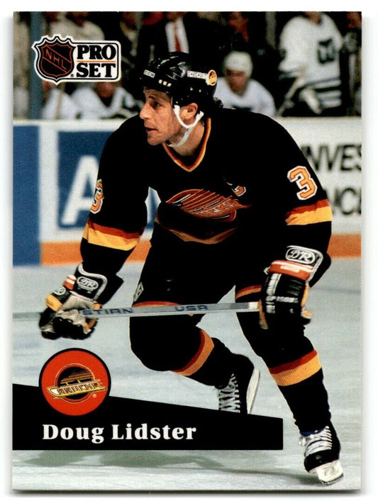 1991-92 Pro Set Doug Lidster Vancouver Canucks #247