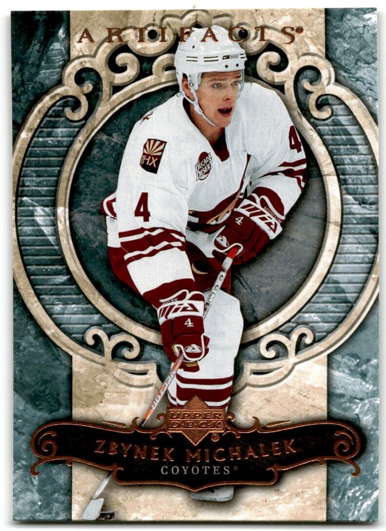 2007-08 Upper Deck Artifacts Zbynek Michalek Phoenix Coyotes #100