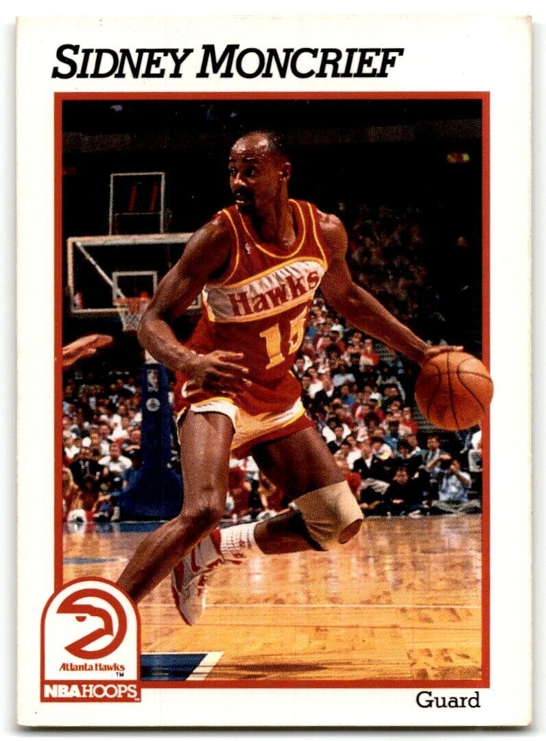 1991-92 Hoops Sidney Moncrief Atlanta Hawks #3