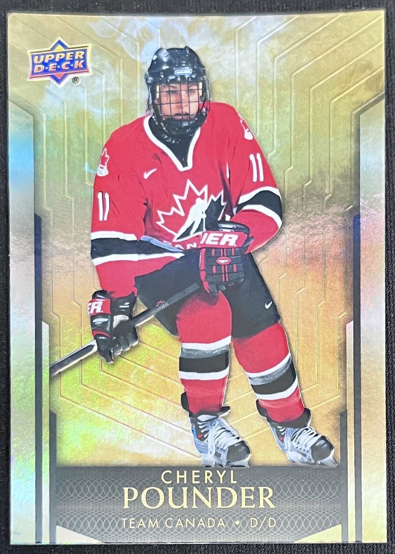 2023-24 Upper Deck Tim Hortons Legends Tim Horton Cheryl Pounder Team Canada #94