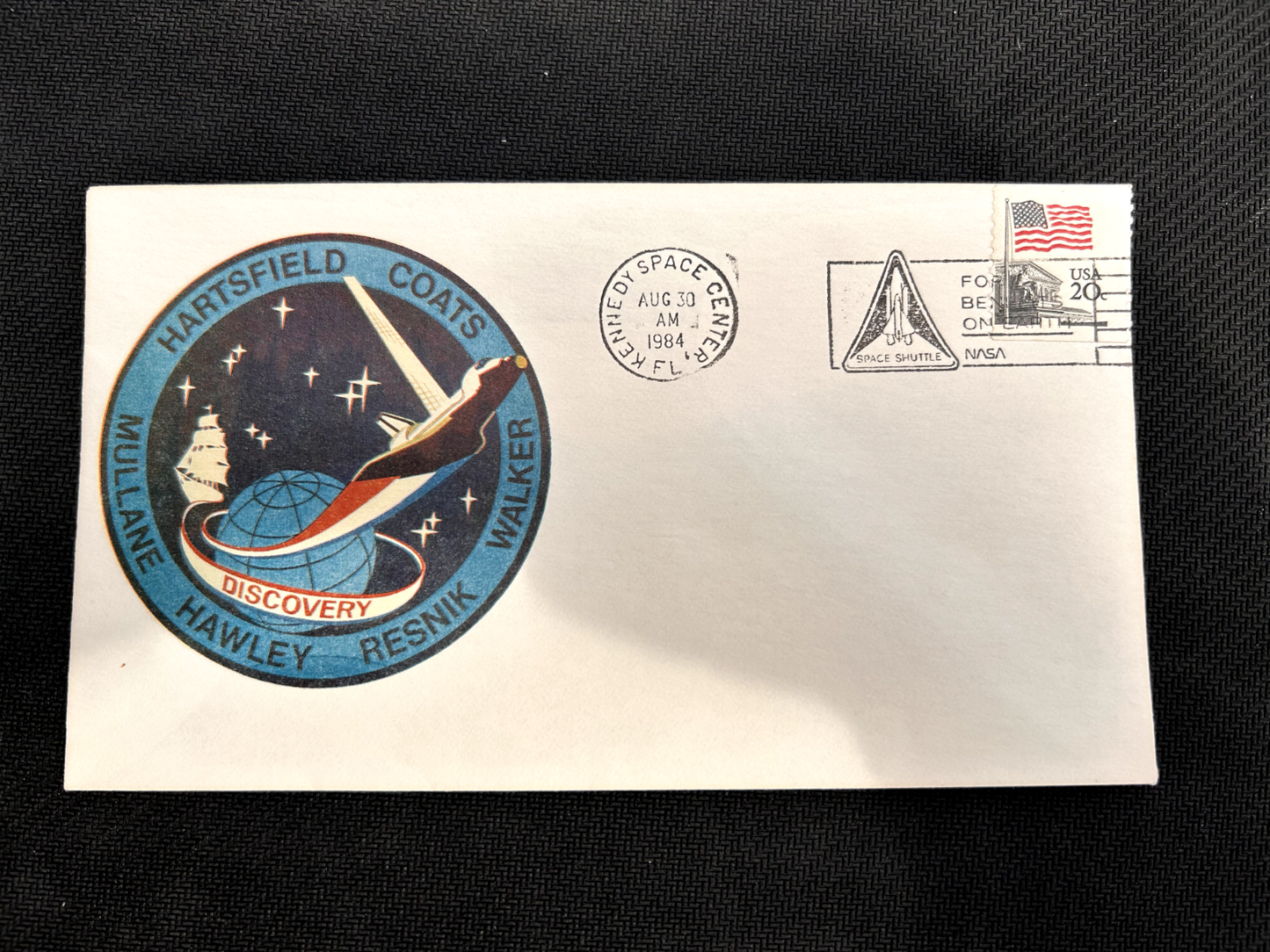 NASA Space Shuttle Discovey STS-41-D cover