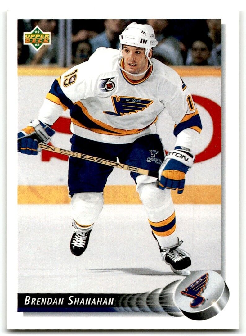 1992-93 Upper Deck Brendan Shanahan St. Louis Blues #122