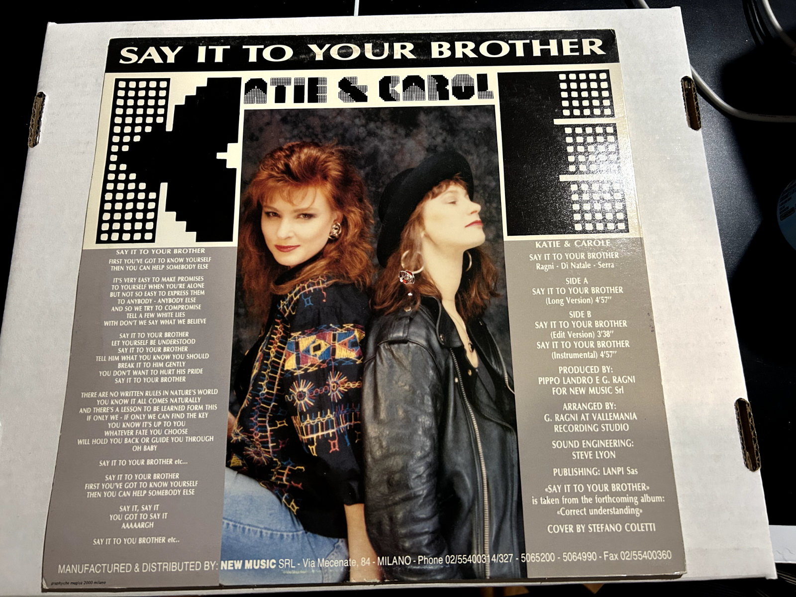 Katie & Carole – Say It To Your Brother (Club Remix)