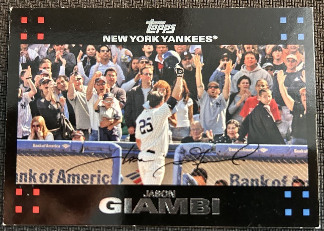 2007 Topps Jason Giambi New York Yankees #120