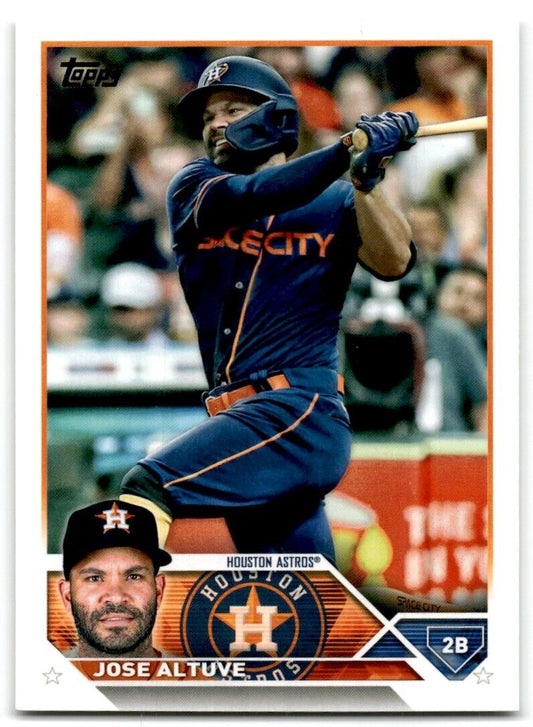 2023 Topps Jose Altuve Houston Astros #222