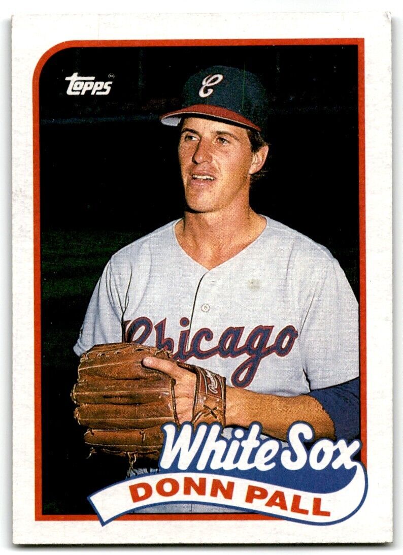 1989 Topps Donn Pall Chicago White Sox #458