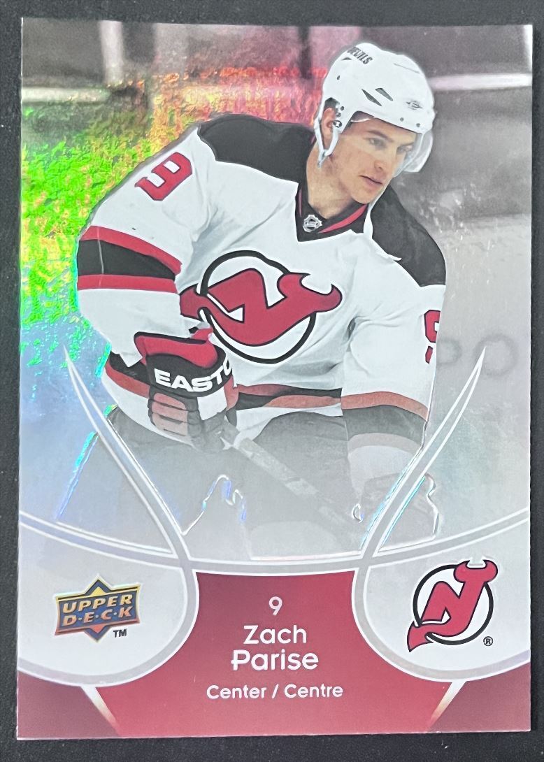 2009-10 Upper Deck McDonald's Zach Parise New Jersey Devils #29