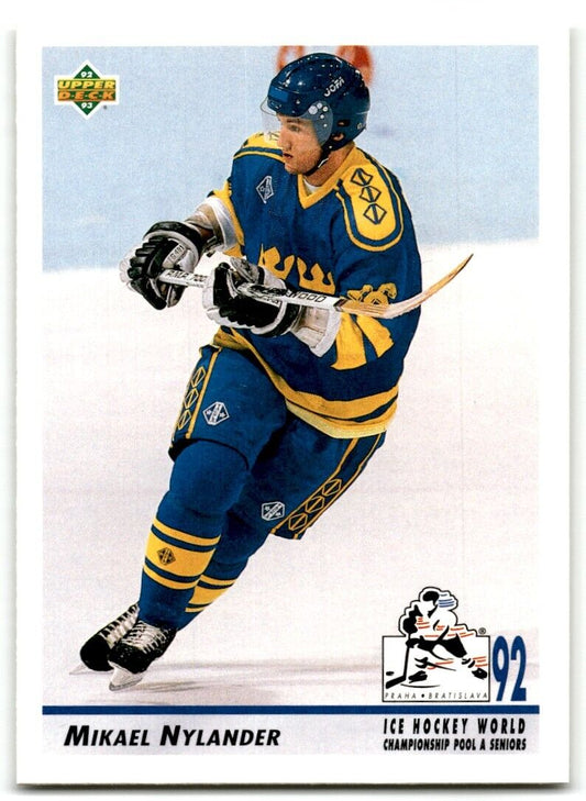 1992-93 Upper Deck Michael Nylander Rookie Sweden #378