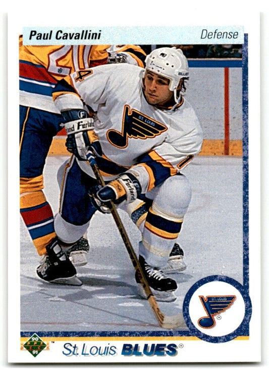 1990-91 Upper Deck Paul Cavallini St. Louis Blues #281