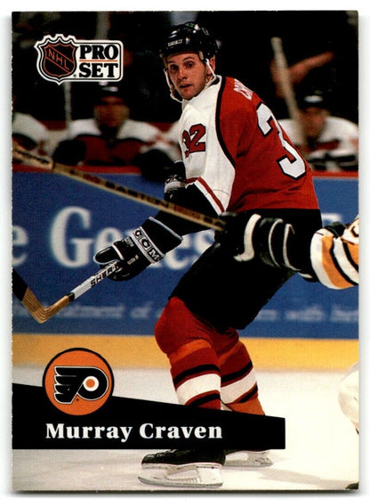 1991-92 Pro Set Murray Craven Philadelphia Flyers #175