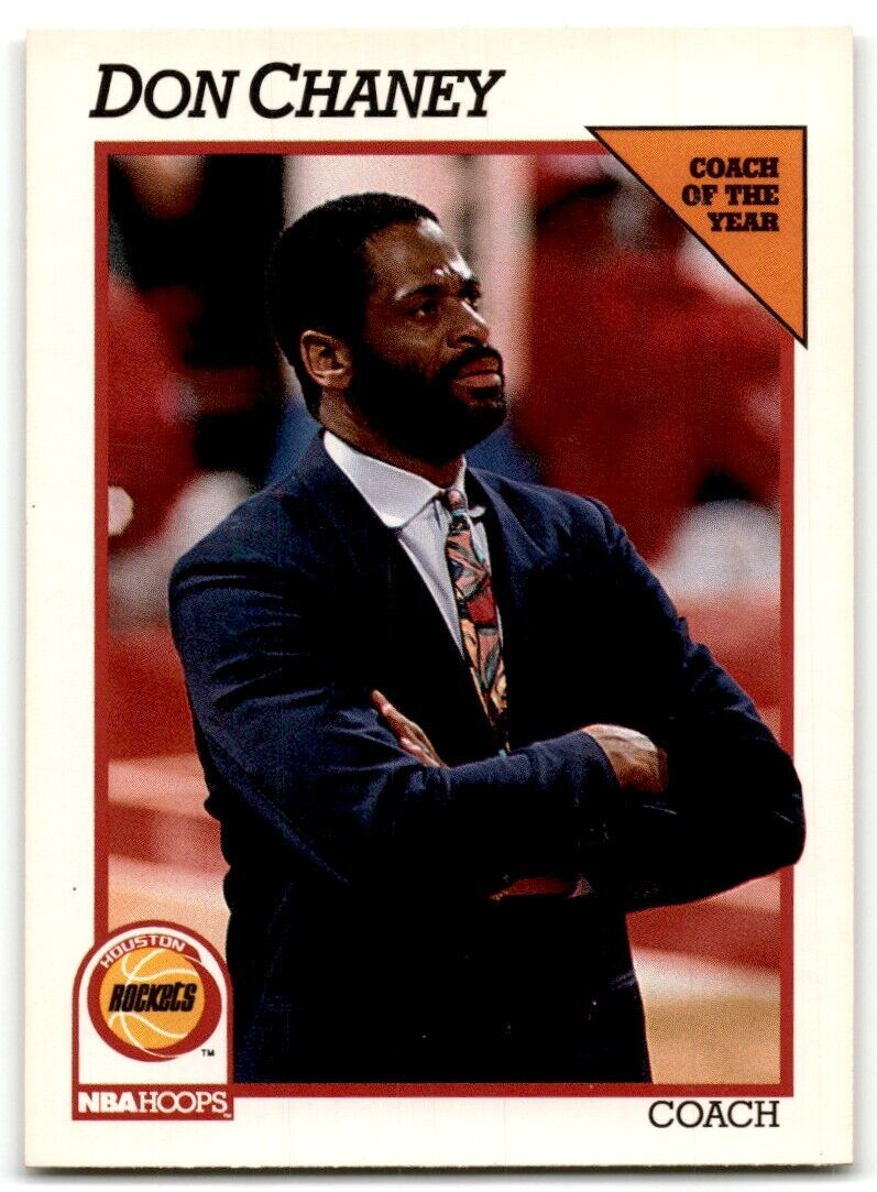 1991-92 Hoops Don Chaney Houston Rockets #230