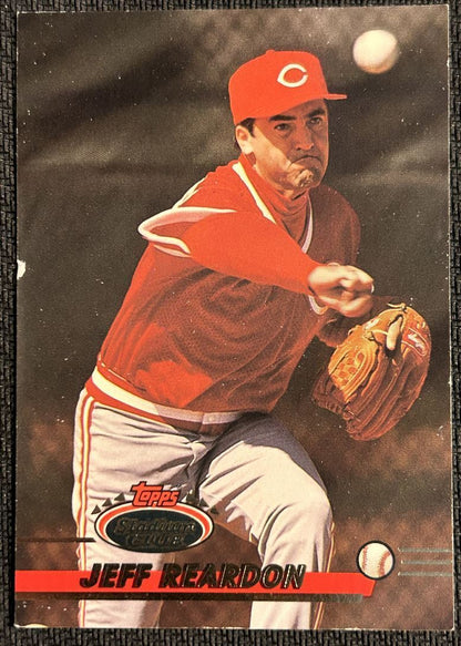 1993 Topps Stadium Club Jeff Reardon Cincinnati Reds #602