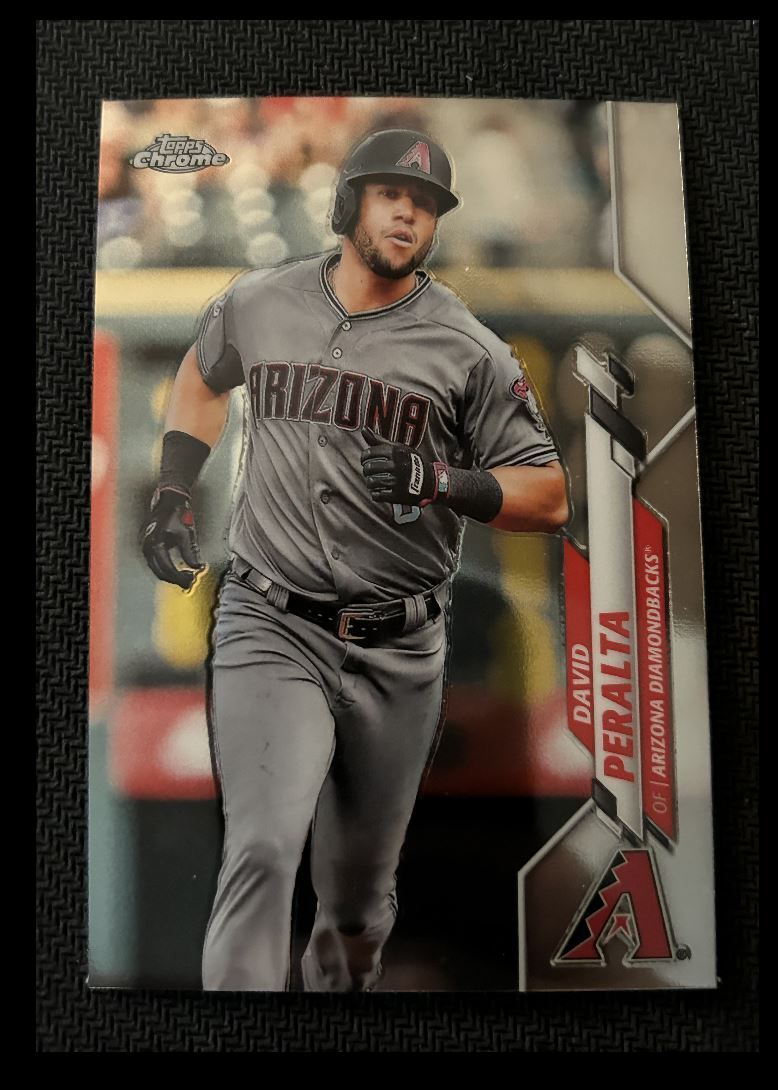 2020 Topps Chrome David Peralta Arizona Diamondbacks #15