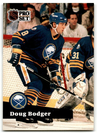 1990-91 Pro Set Doug Bodger Buffalo Sabres #19