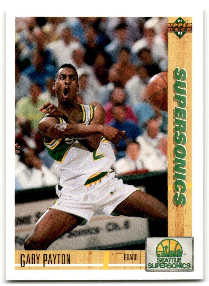 1991-92 Upper Deck Gary Payton Seattle SuperSonics #97