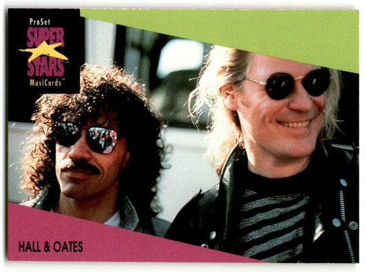 1991-92 ProSet Super Stars MusiCard Hall & Oates #48