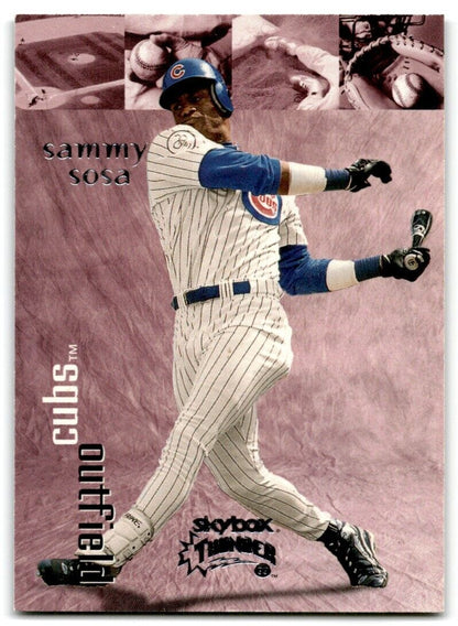 1999 SkyBox Thunder Rant Sammy Sosa Chicago Cubs #266