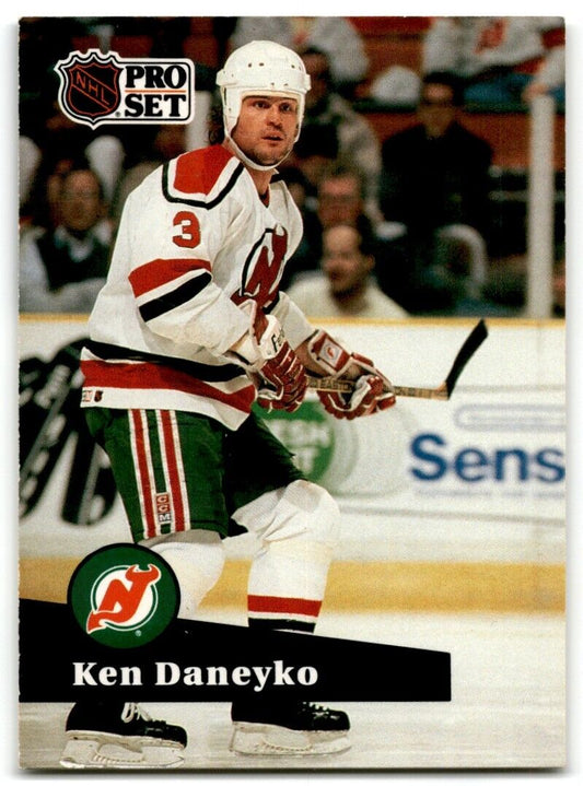 1991-92 Pro Set Ken Daneyko New Jersey Devils #139