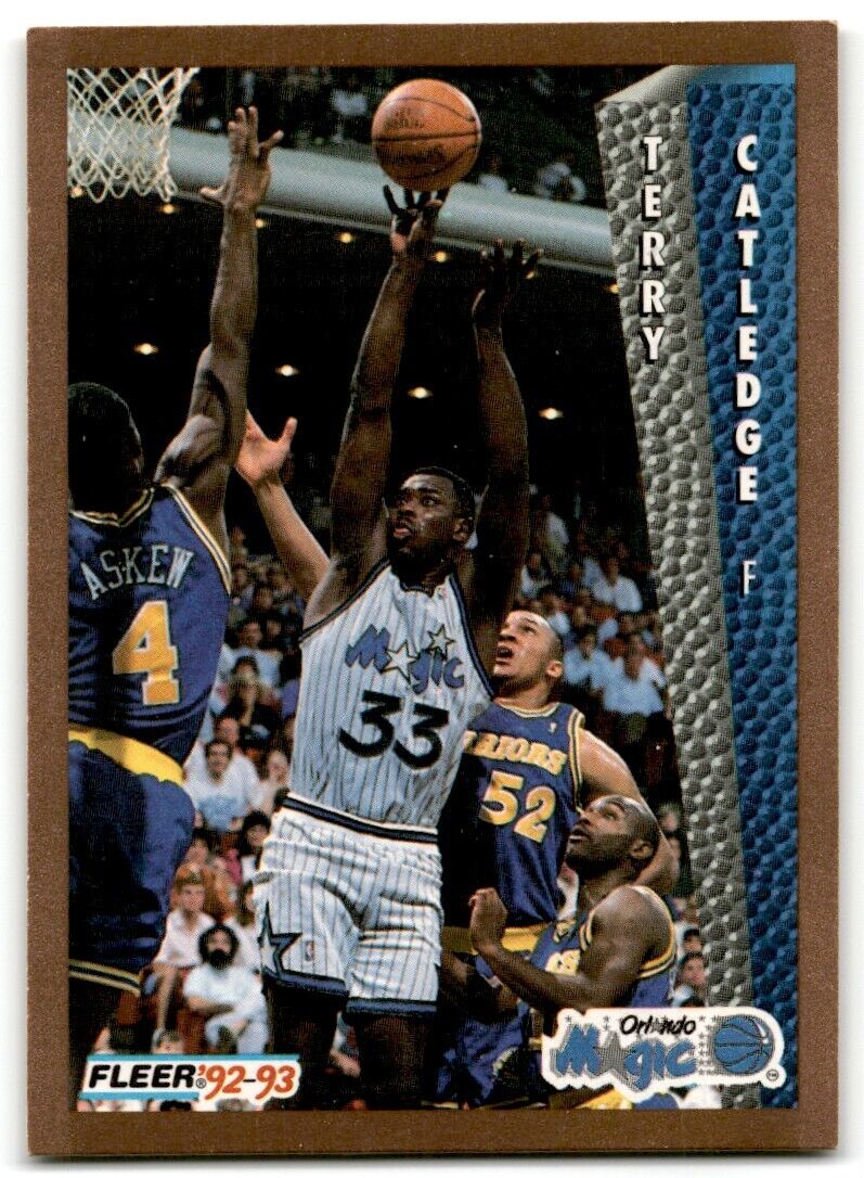 1992-93 Fleer Terry Catledge Orlando Magic #160