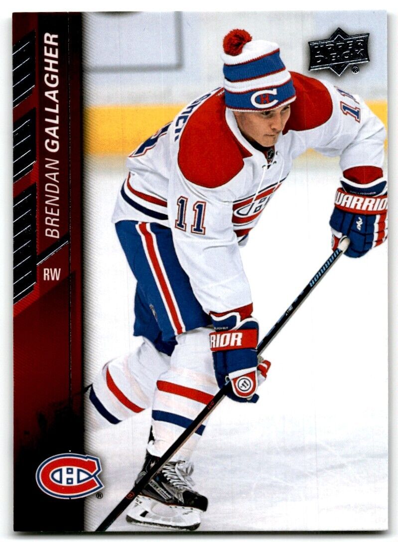 2015-16 Upper Deck Brendan Gallagher Montreal Canadiens #357