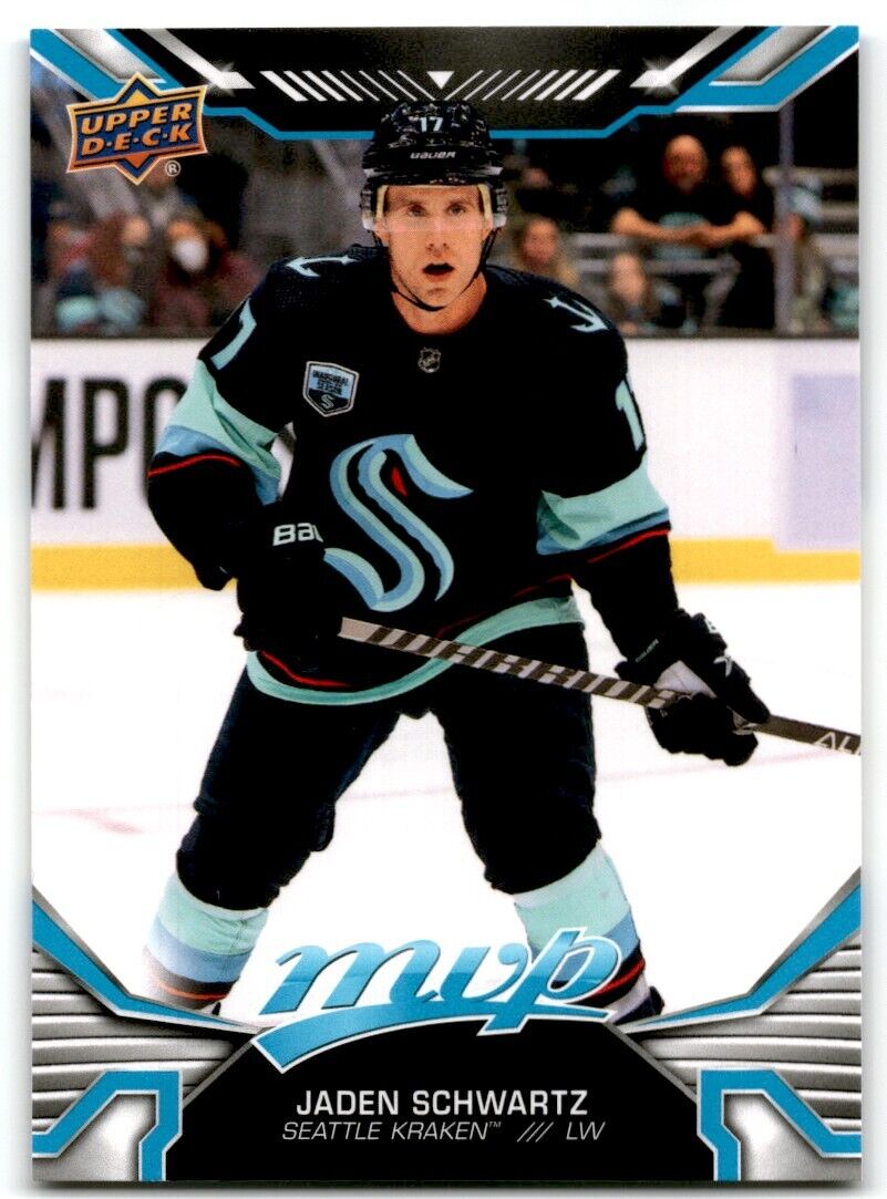 2022-23 Upper Deck MVP Jaden Schwartz Seattle Kraken #111