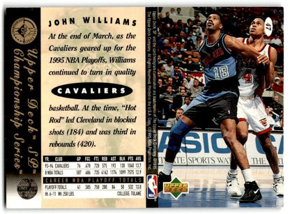 1995-96 SP Championship Series 1995 John Williams Cleveland Cavaliers #47