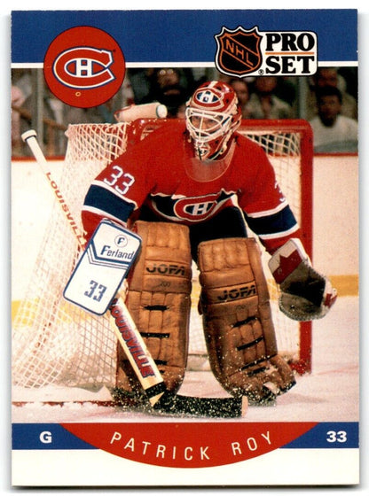 1990-91 Pro Set Patrick Roy Montreal Canadiens #157