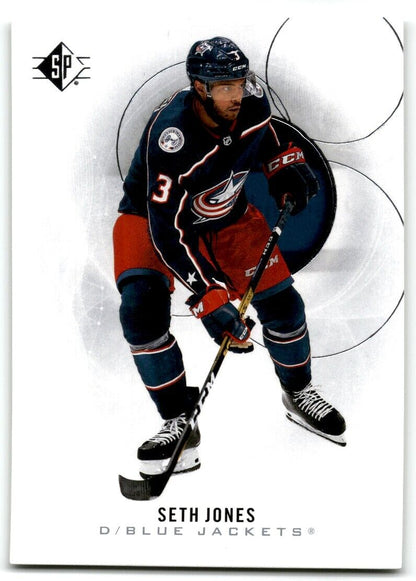 2020-21 SP Authentic Seth Jones Columbus Blue Jackets #52